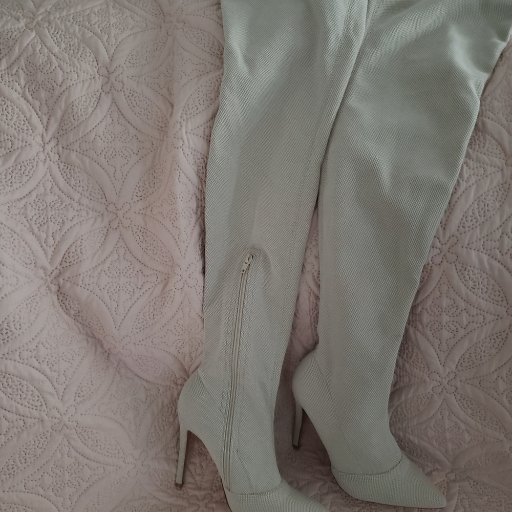 White boots